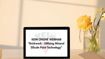 Online Webinar: Brickwork - Utilising Mineral Silicate Paint Technology